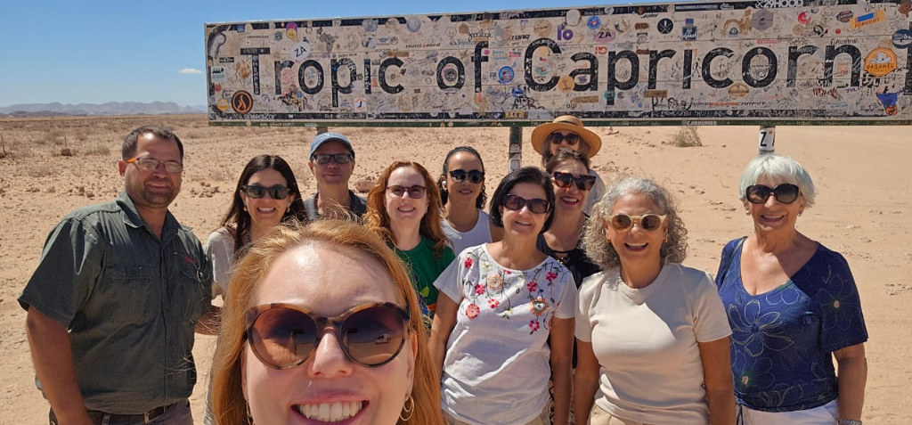 Arch tour group